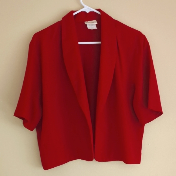 Large The Vermont Country Store Open Front Jacket - Picture 1 of 13